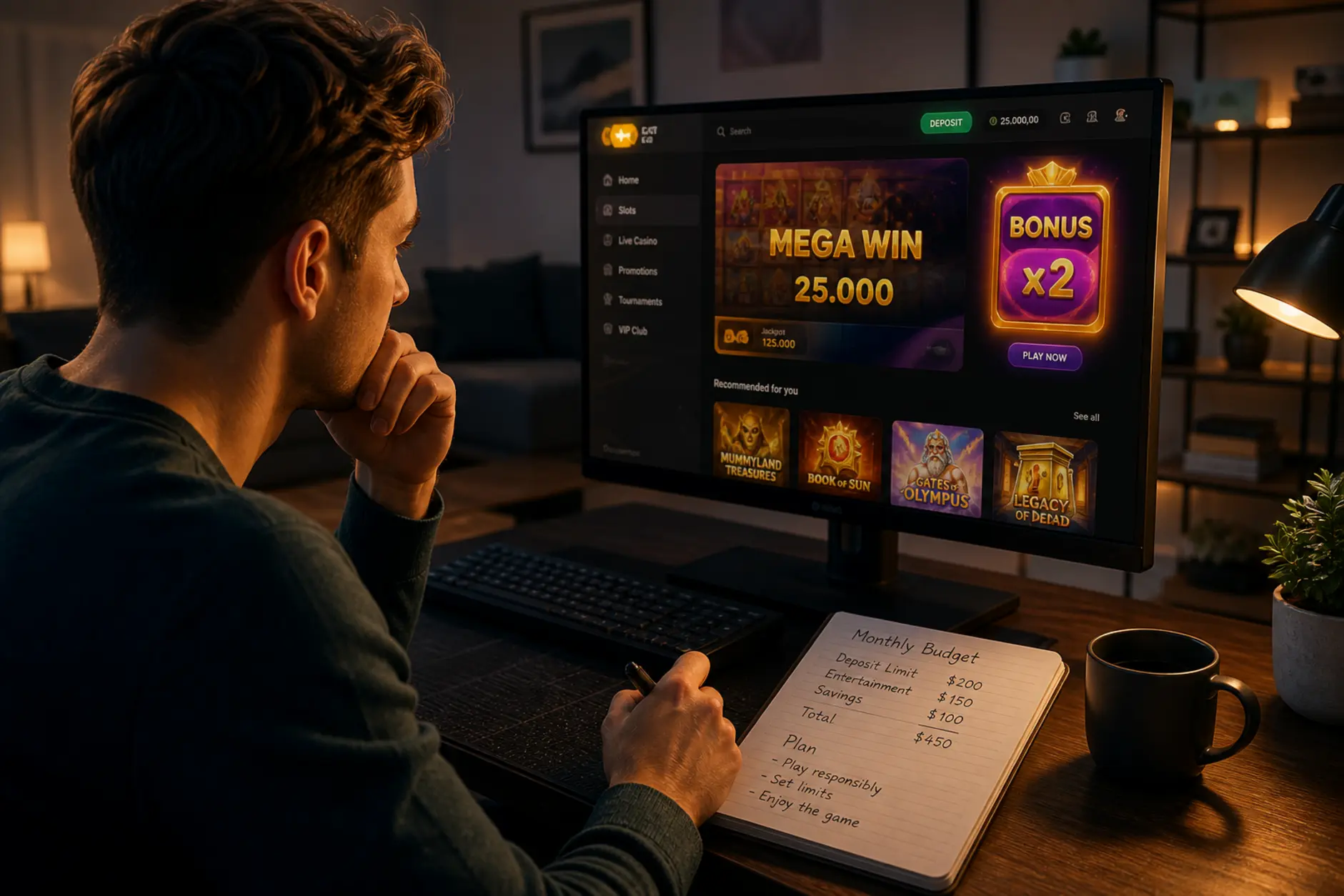 Świadome korzystanie z bonusu przy grach online